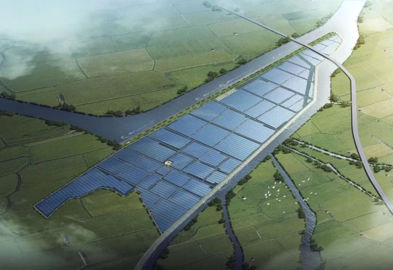 550MWp！亞洲最大漁光互補光伏發(fā)電項目之一正式開工！