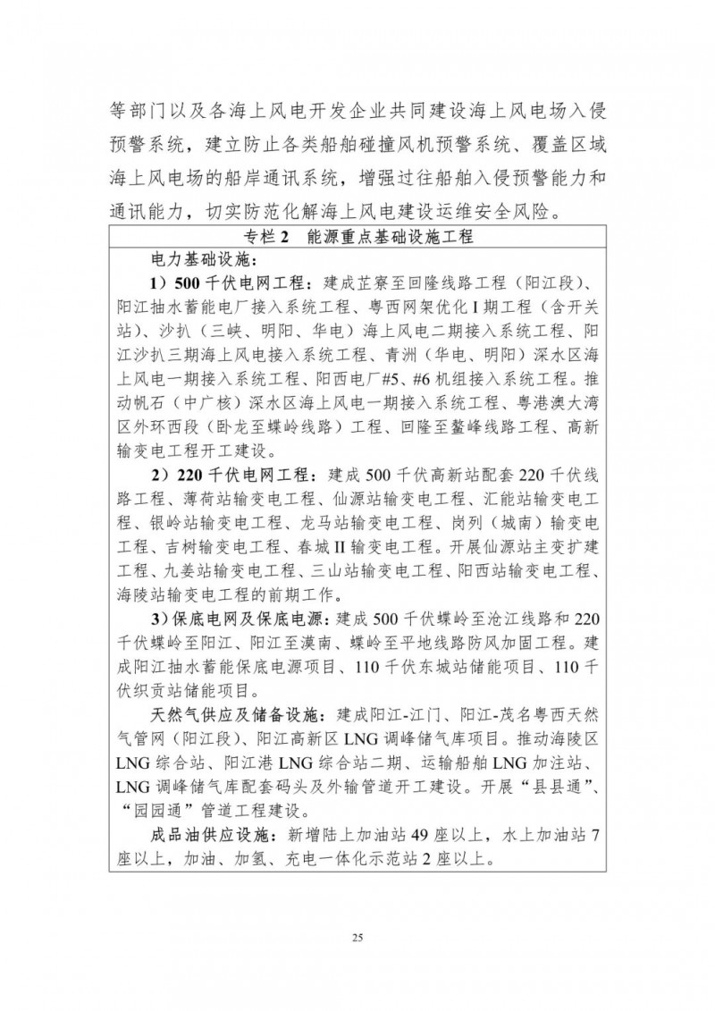著力打造多元清潔能源供應(yīng)體系！廣東陽江市發(fā)布《能源發(fā)展“十四五”規(guī)劃》（征求意見稿）