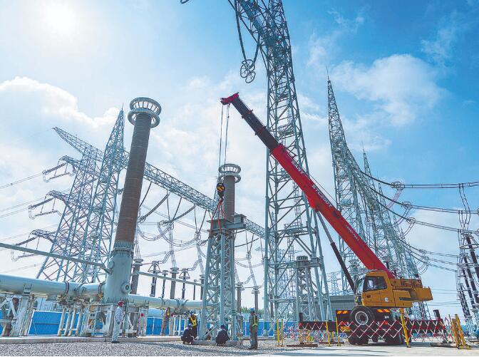 賦能京畿，北京東變電站擴建忙