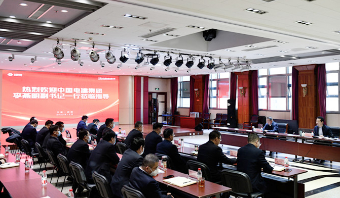 中國電建黨委副書記、董事李燕明到水電基礎(chǔ)局調(diào)研慰問