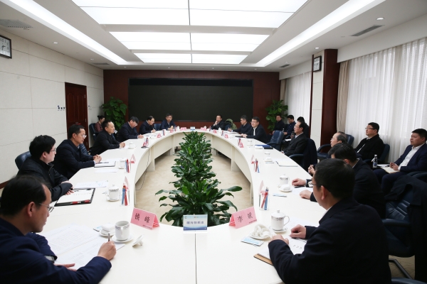 中國電建黨委書記、董事長丁焰章拜會水利部黨組書記、部長李國英
