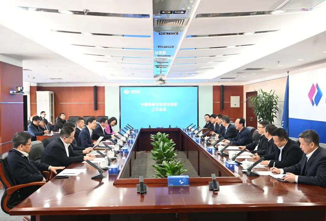 中國電建黨委書記、董事長丁焰章會見深圳市副市長張禮衛(wèi)