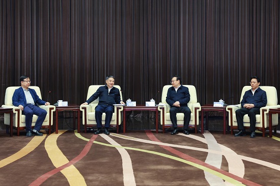 華能集團董事長溫樞剛、總經(jīng)理鄧建玲會見寧夏回族自治區(qū)黨委書記梁言順主席張雨浦
