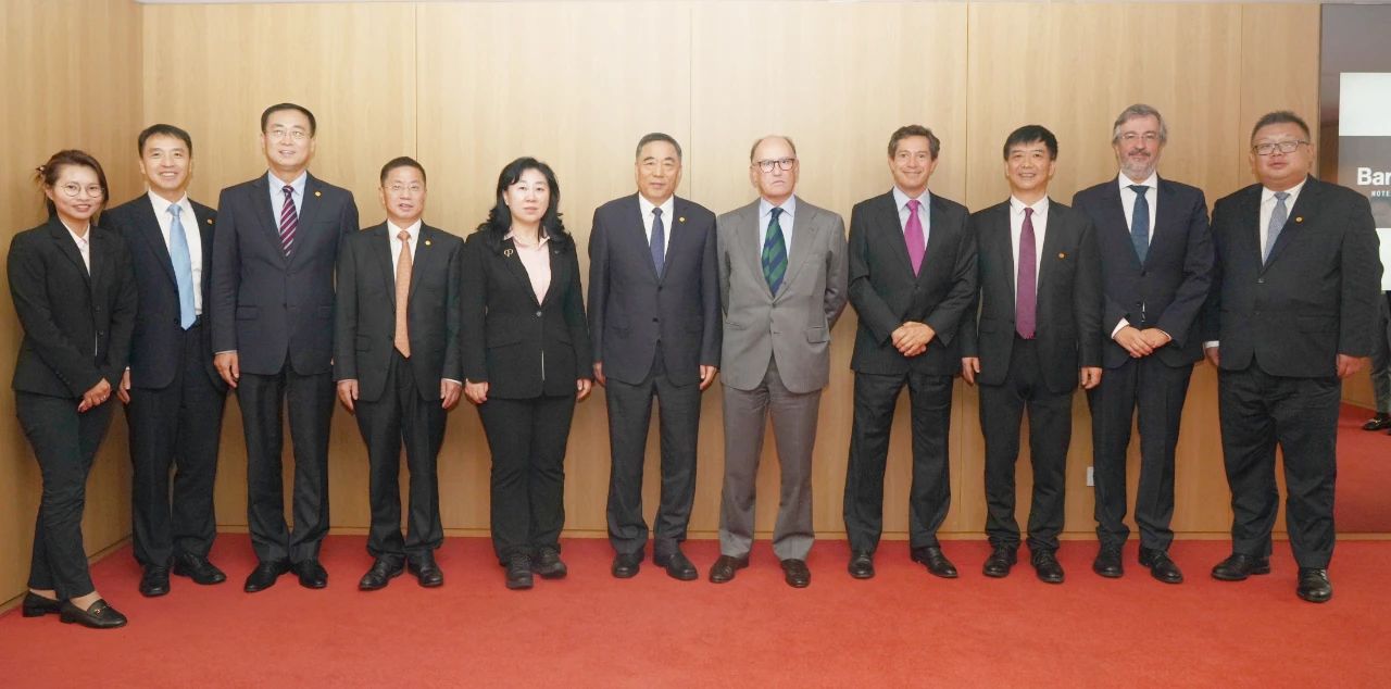 宋海良與西班牙聯(lián)合技術(shù)公司董事長(zhǎng)胡安·拉多